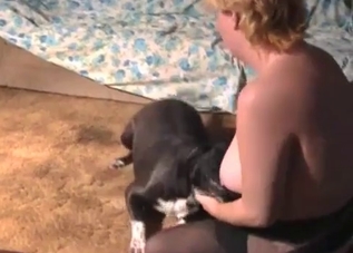 Busty babe enjoying hardcore fucking on camera