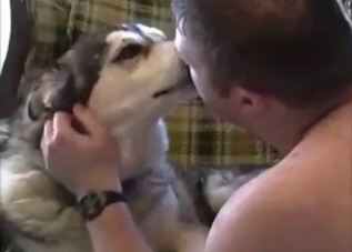 Zoo sex with a guy who has a VERY hard boner
