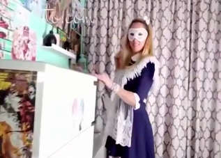 Schoolgirl with a sexy body fucks a black dog